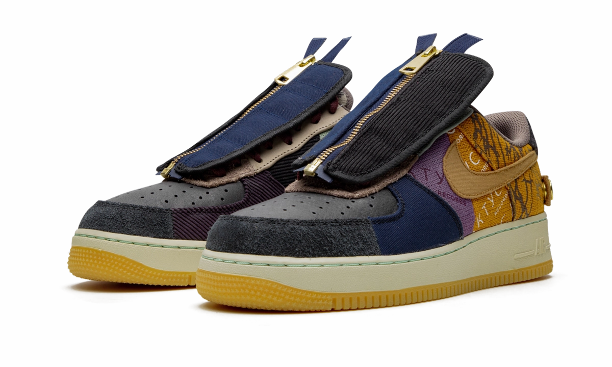 Slip On Construction Outdoors Ready Air Force 1 Low "Travis Scott - Cactus Jack"