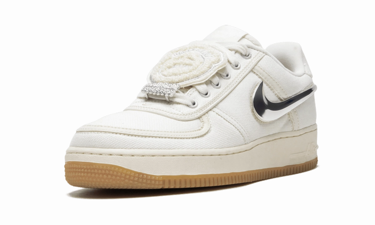 Air Force 1 Low "Travis Scott - Sail" ventilation channels Steady Grip