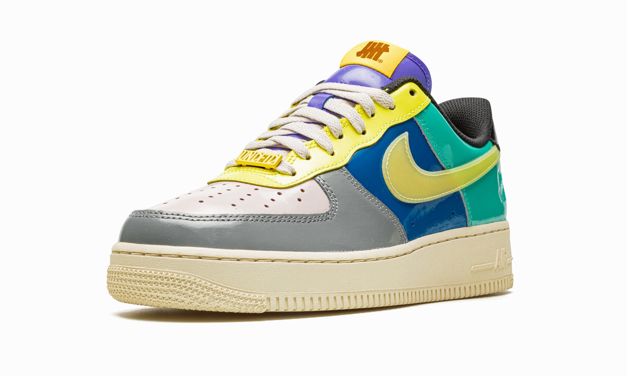 Air Force 1 Low "UNDEFEATED - Multi Patent" Durable Sole Parkour Hike