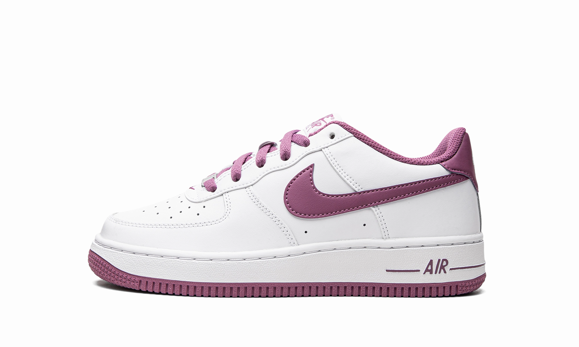 Air Force 1 Low "White Mauve" Stretch Laces Glide Hike