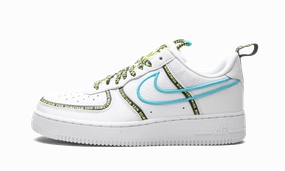 Stroll Ready Air Force 1 Low "Worldwide White Blue Fury Volt"