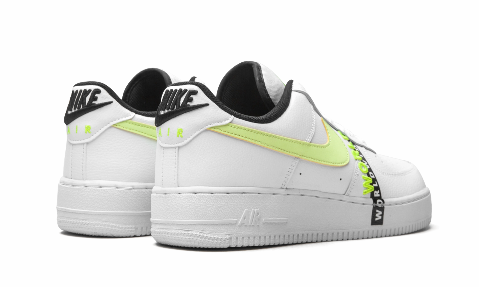 Casual Wear Air Force 1 Low "Worldwide White Volt"