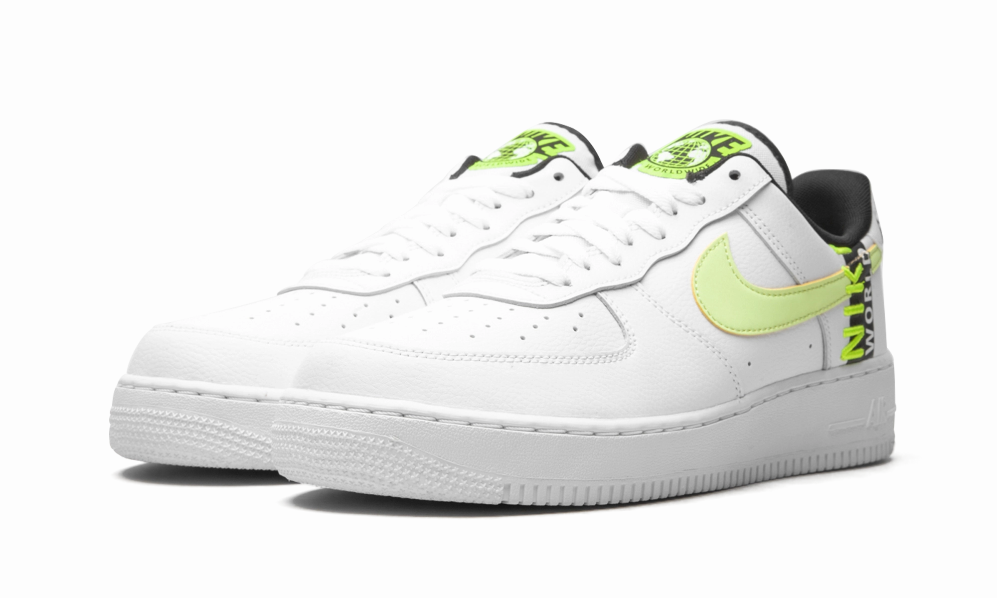 Air Force 1 Low "Worldwide White Volt" Chill Moment Silver Glow