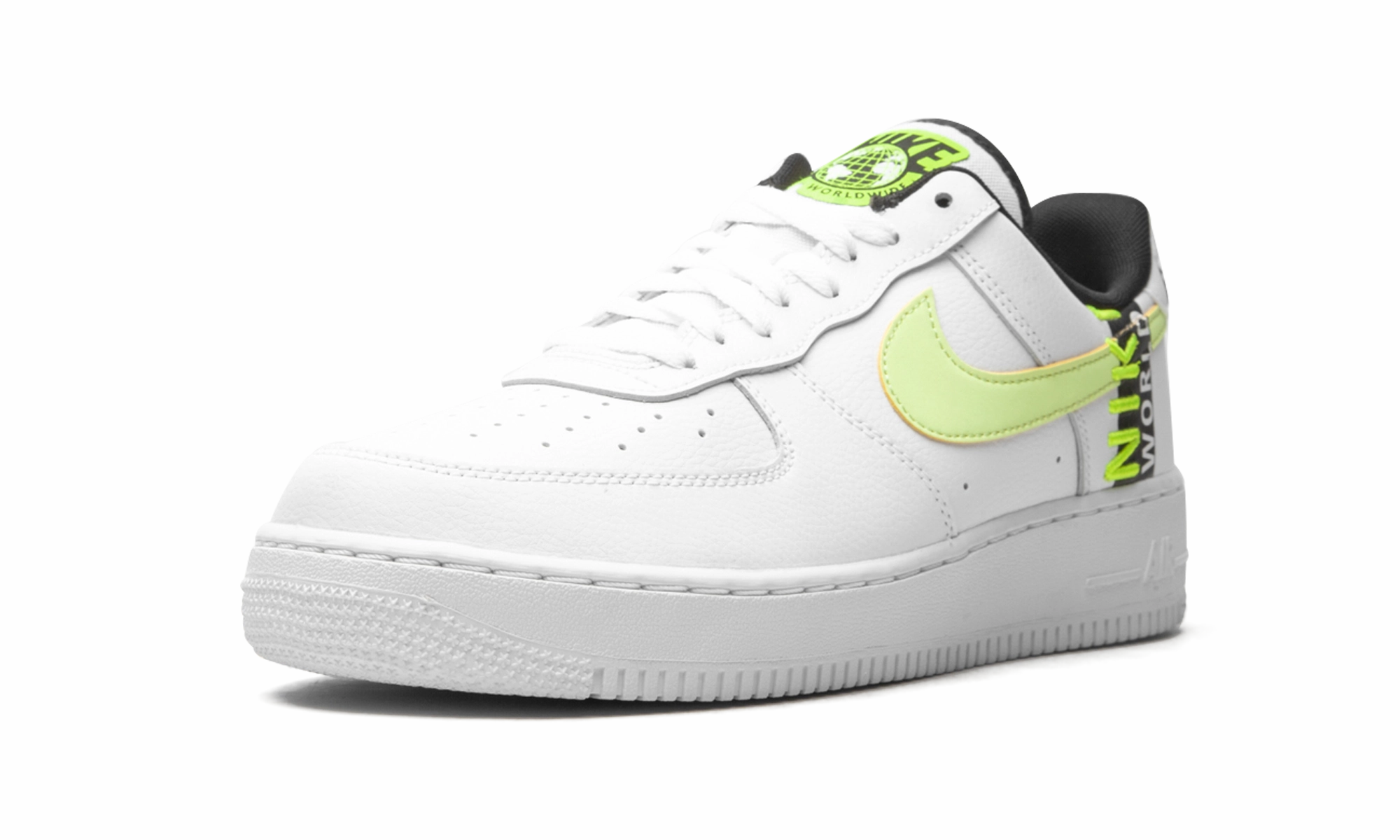 Zero Fuss Glow Edge Air Force 1 Low "Worldwide White Volt"