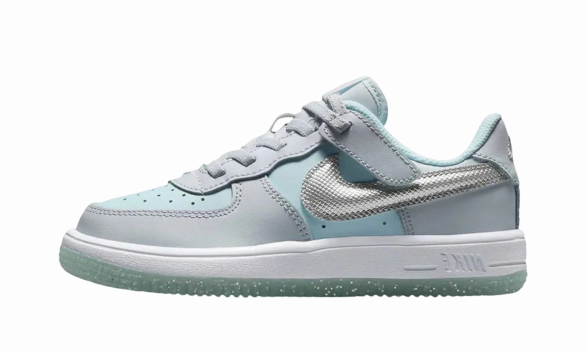 Lightweight durability No Hassle Air Force 1 Low TD "Grey / Mint"