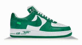 Storm Step Light Look Air Force 1 Low x Louis Vuitton White Green