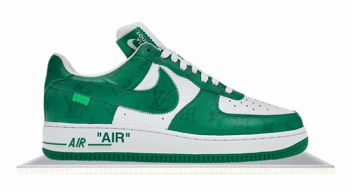 Daily Move Air Force 1 Low x Louis Vuitton White Green