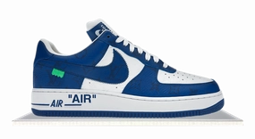 Air Force 1 Low x Louis Vuitton White Royal Photo Day Dog Pace