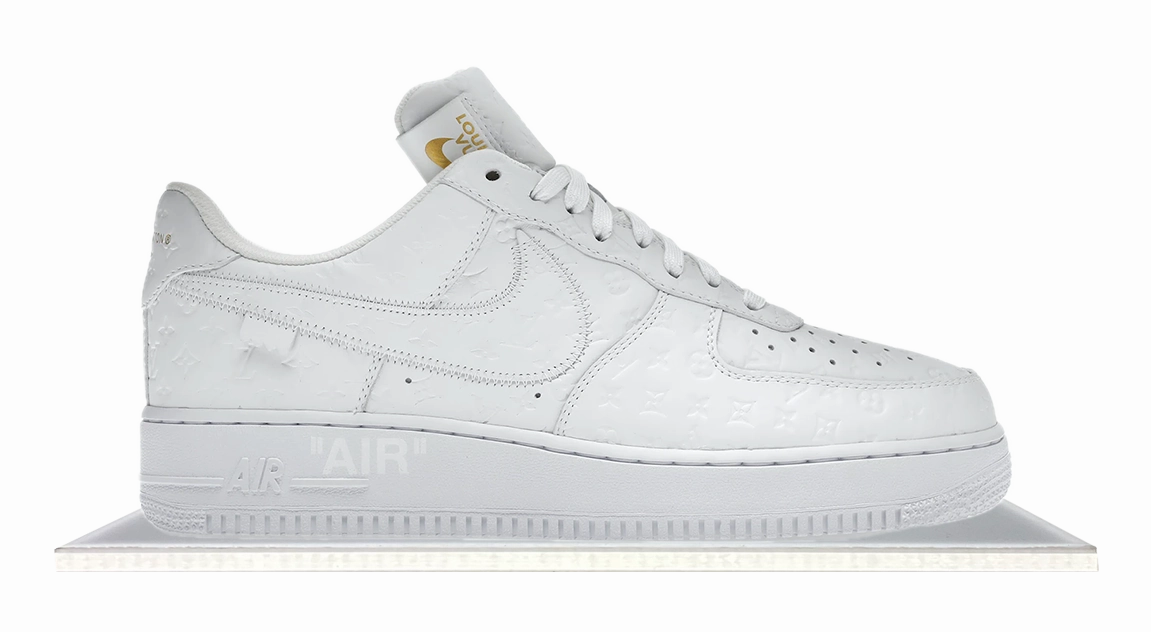 Air Force 1 Low x Louis Vuitton White Soft   touch High Top Design