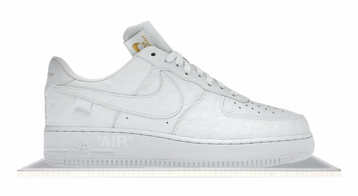 Air Force 1 Low x Louis Vuitton White Slip Ease