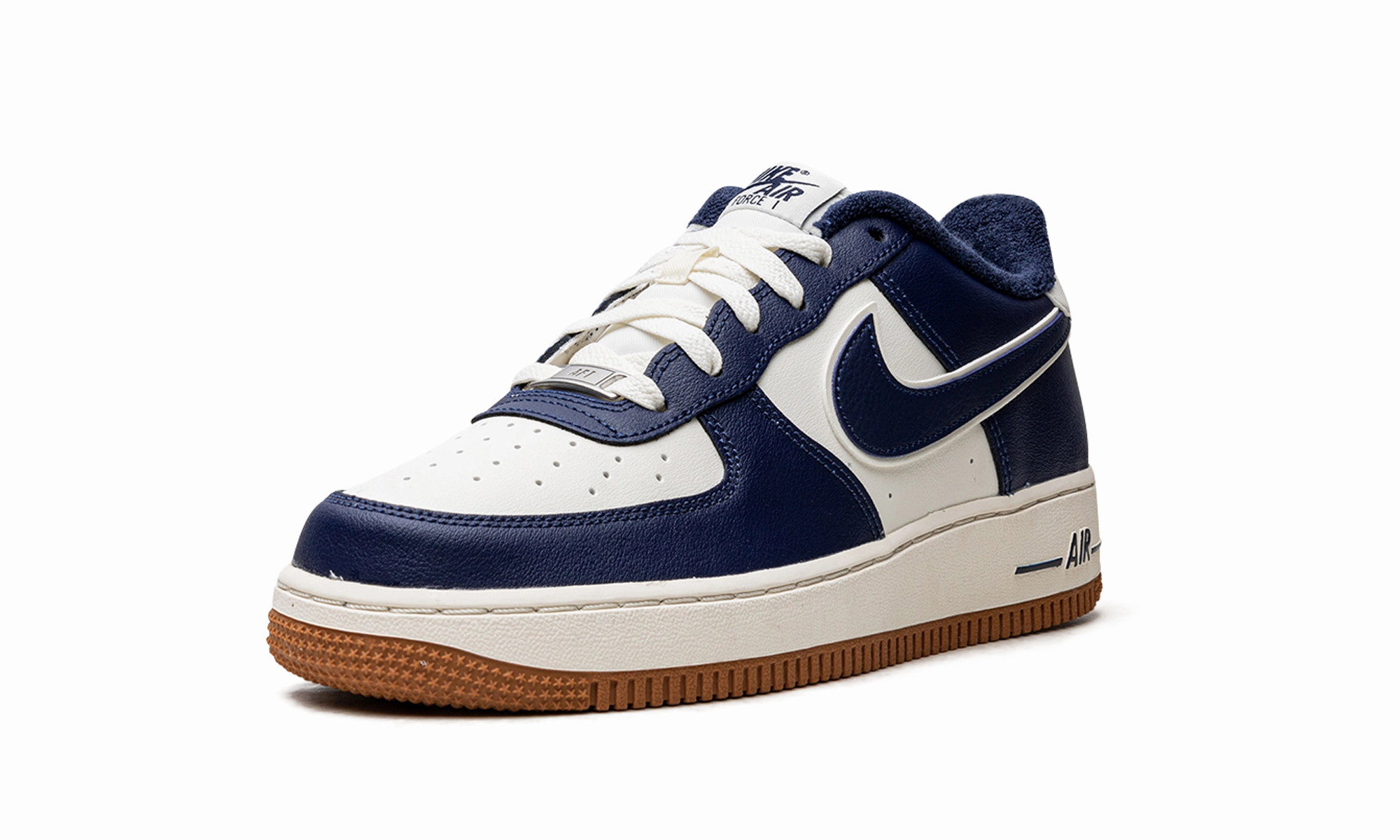 AIR FORCE 1 LV8 (GS) "College Pack - Midnight Navy" Comfortable Style Stain Resistant