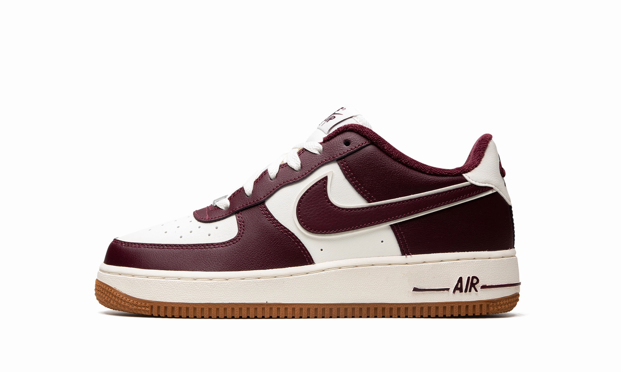 Strike Step AIR FORCE 1 LV8 (GS) "College Pack - Night Maroon"