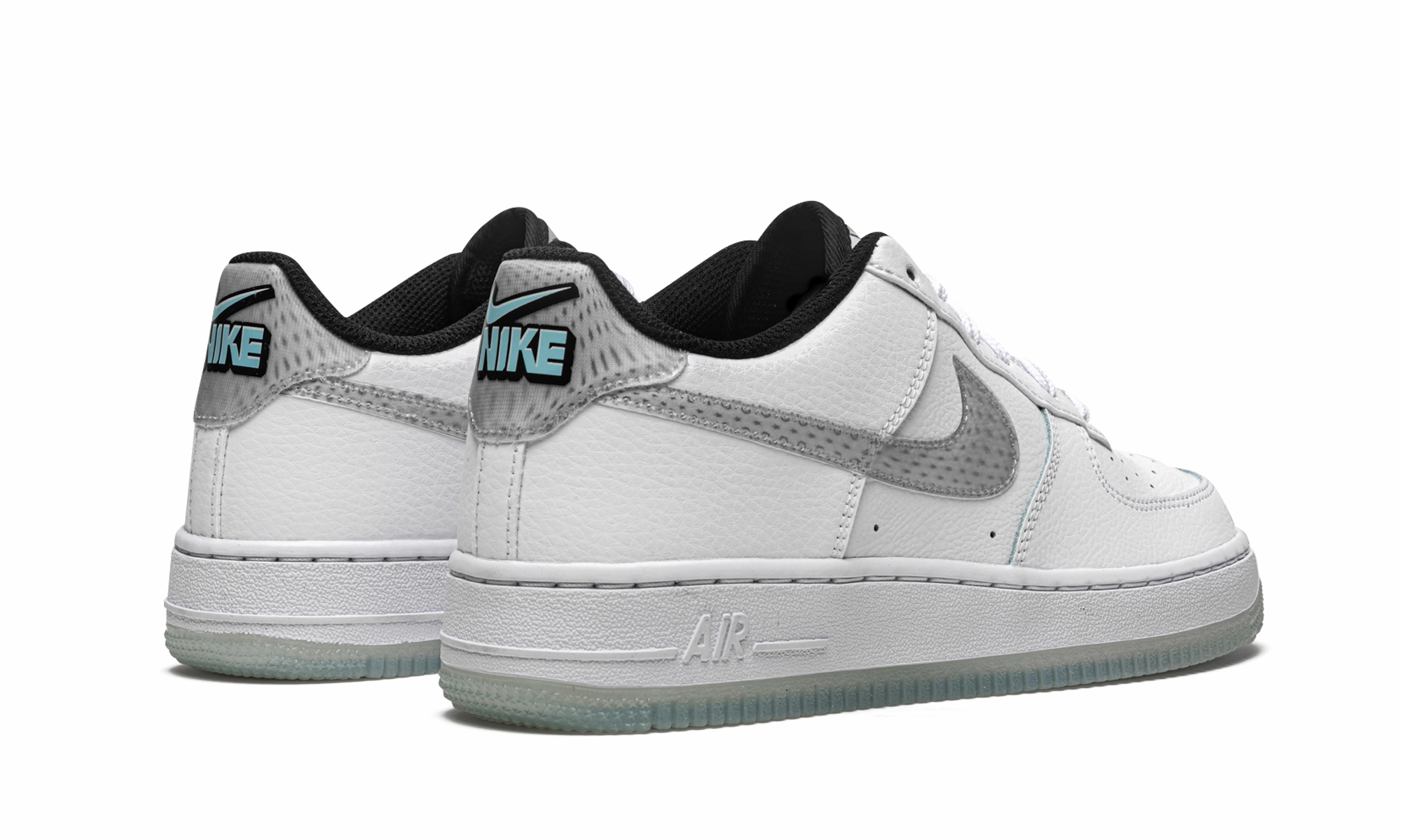 Air Force 1 LV8 KSA GS "White / Glacier Blue" Sunrise Run