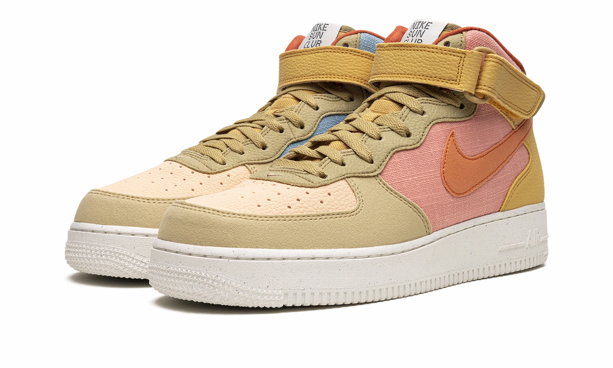 Air Force 1 Mid 07 NN "Sun Club" Green Leaf