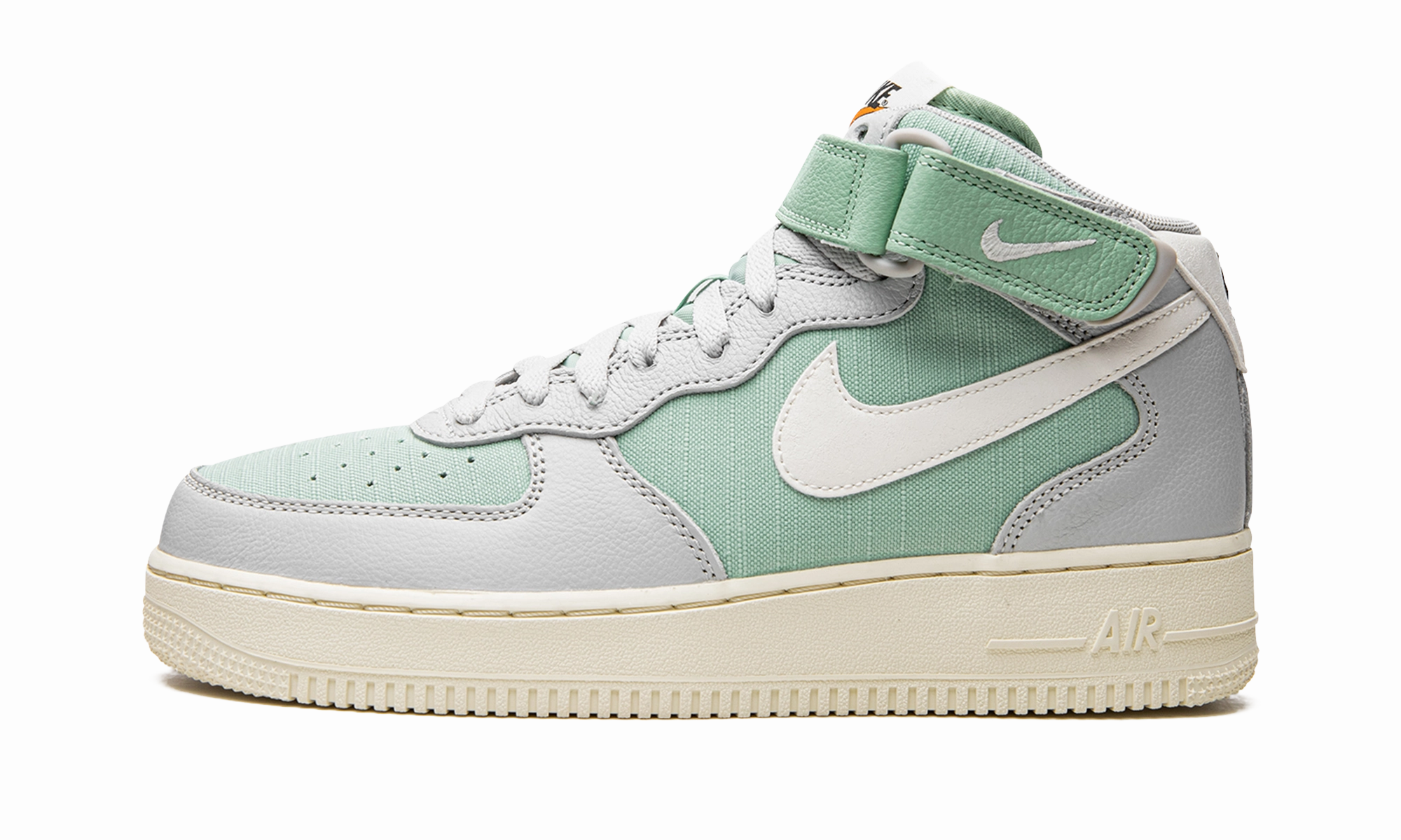 Air Force 1 Mid '07 LX "Grey Fog Enamel Green" Bright Hike