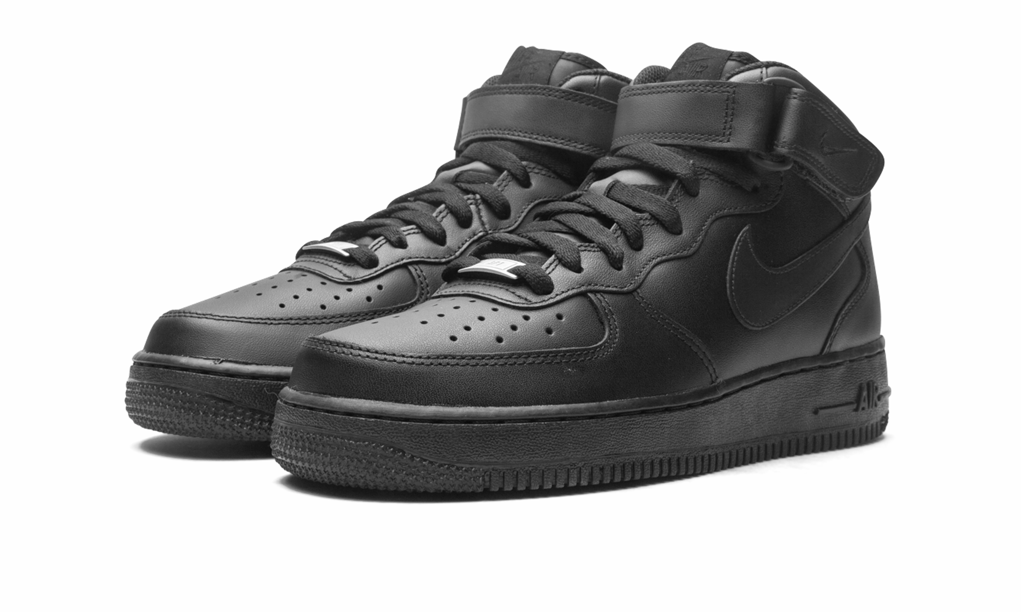 Air Force 1 Mid '07 "2021 Release Triple Black" Moist Dry