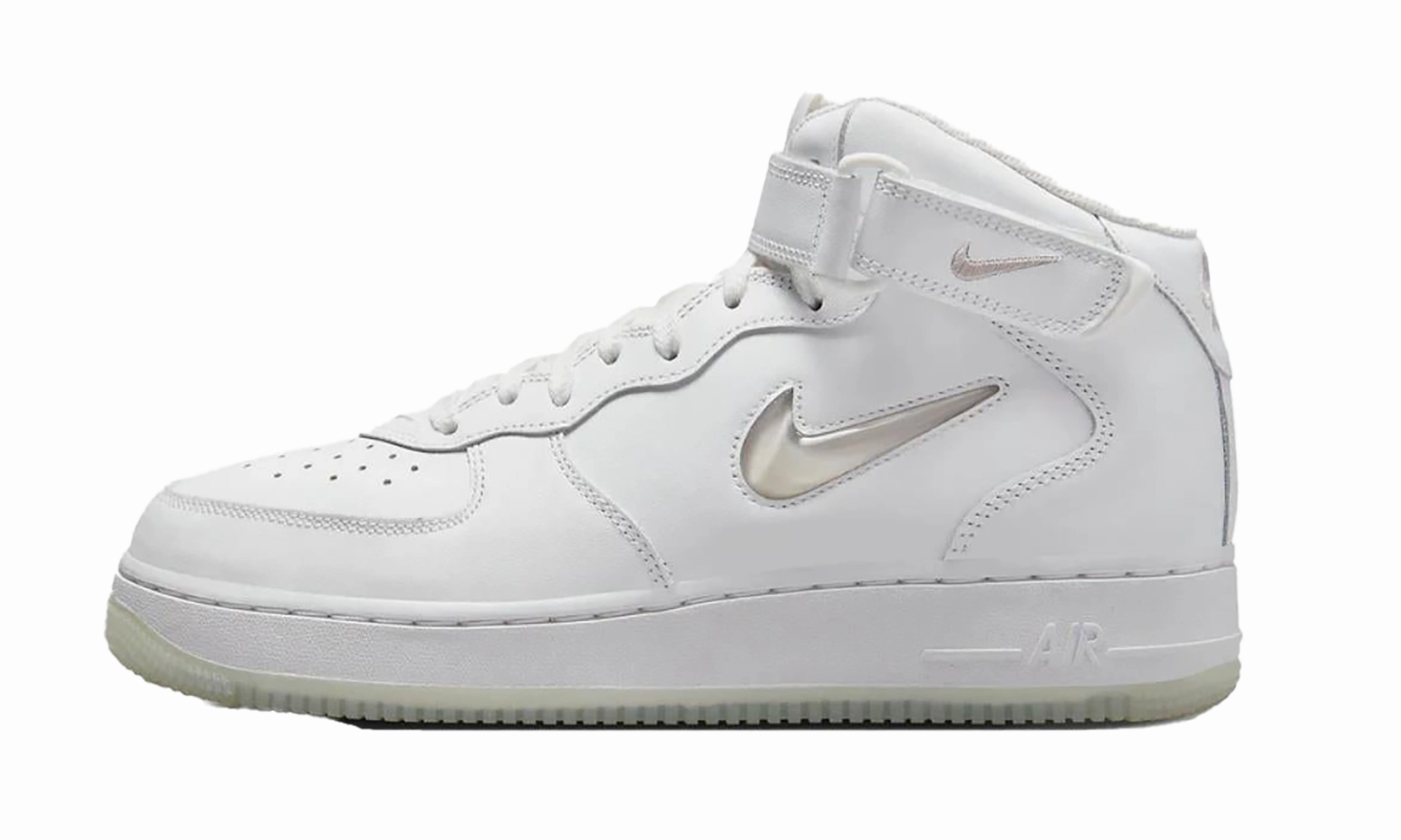 Air Force 1 Mid '07 "Color of the Month Summit White" Sustainable Leather