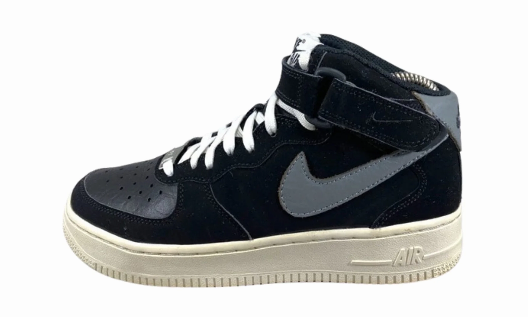 Break Walk Air Force 1 Mid GS "Black / Cool Grey"