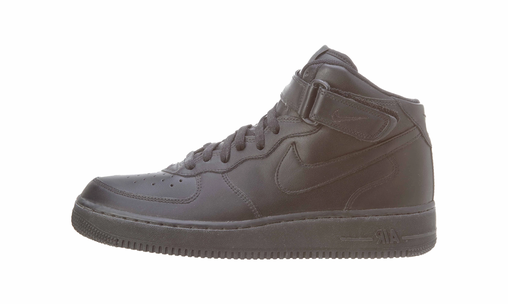 Air Force 1 Mid "Black" Versatile Comfort Lined interior