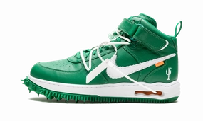 Air Force 1 Mid "Off-White - Pine Green" Stripe Mood Roll Up