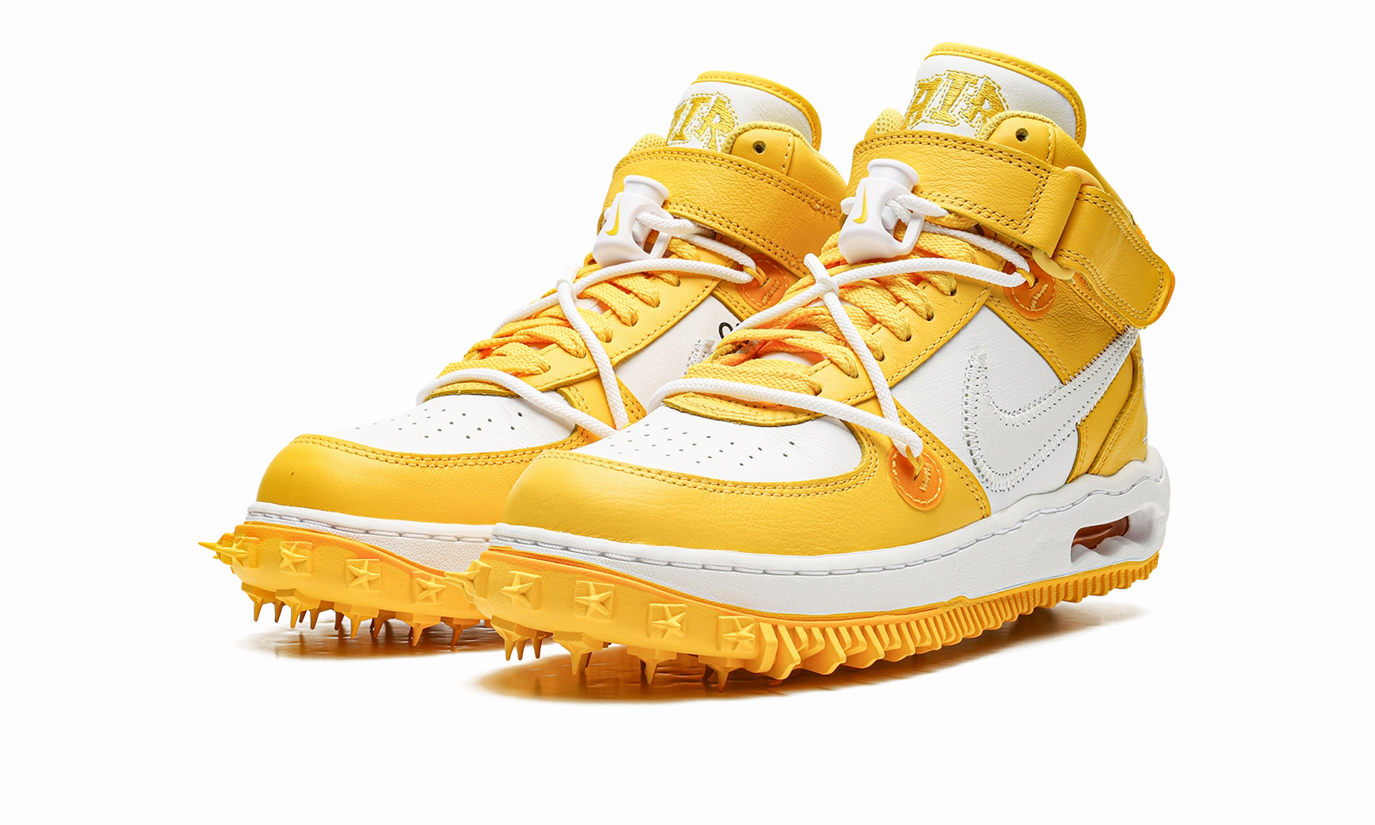 Air Force 1 Mid "Off-White - Varsity Maize" Everywhere Use