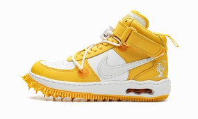 All Fit Resort Ready Air Force 1 Mid "Off-White - Varsity Maize"