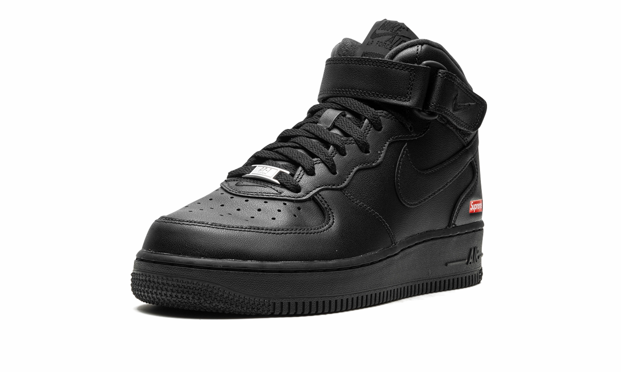 Air Force 1 Mid "Supreme - Mini Box Logo Black" Stable Step Sport Street
