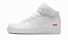 Walkable Fit Air Force 1 Mid "Supreme - Mini Box Logo White"