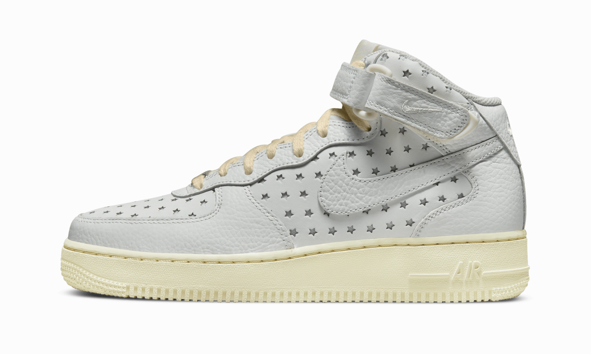 AIR FORCE 1 MID WMNS "CUT OUT STARS" Campus Run Foot Care