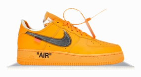Foot Cushion Ease Style Air Force 1 Off-White ICA University Gold