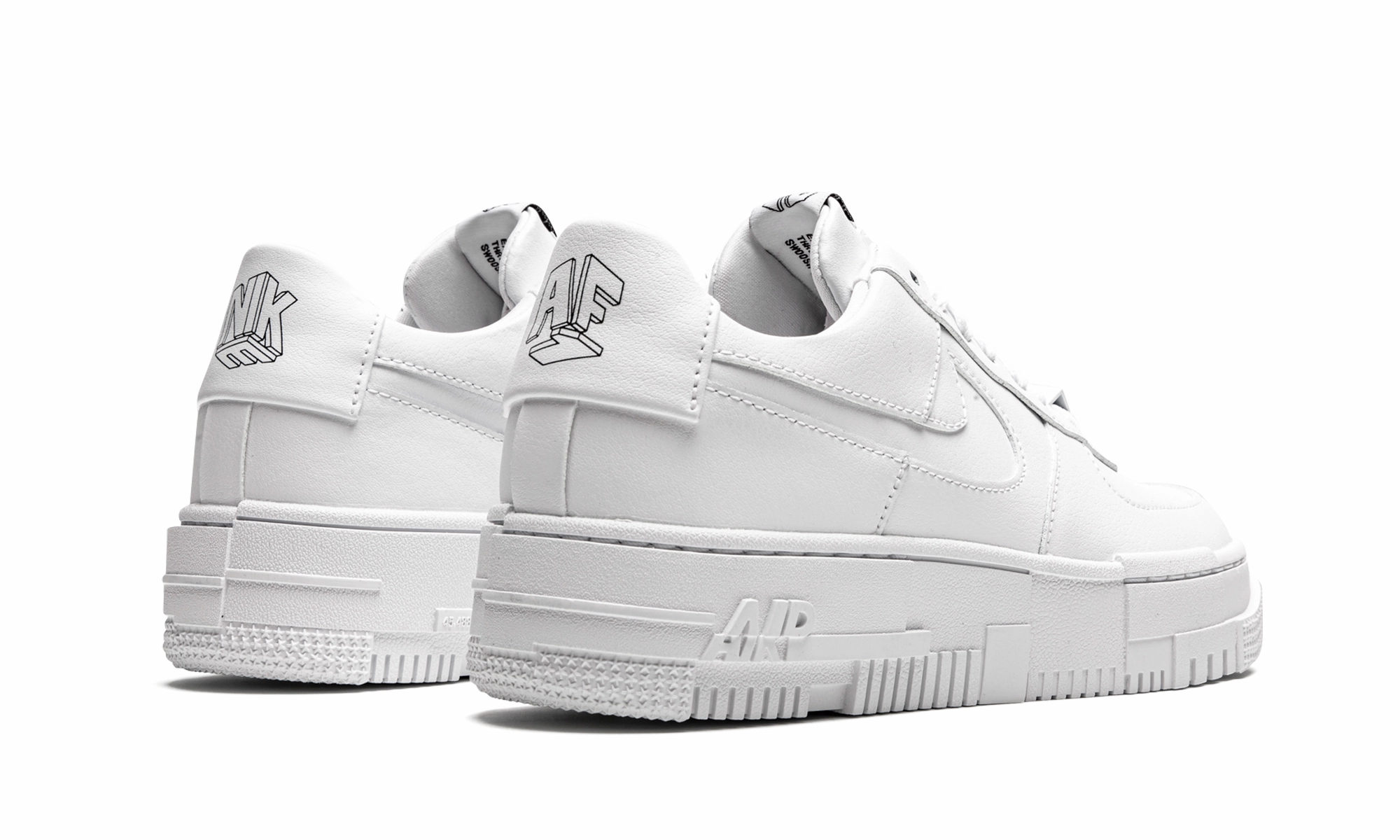 AIR FORCE 1 PIXEL MNS WMNS "Triple White" Go Mode Recycled Components