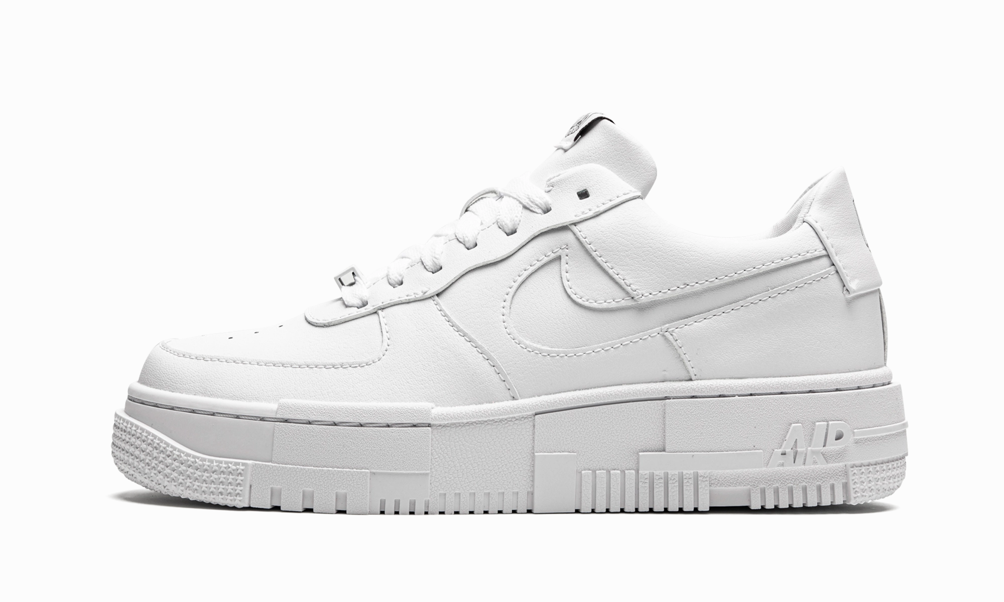 AIR FORCE 1 PIXEL MNS WMNS "Triple White" Chill Look