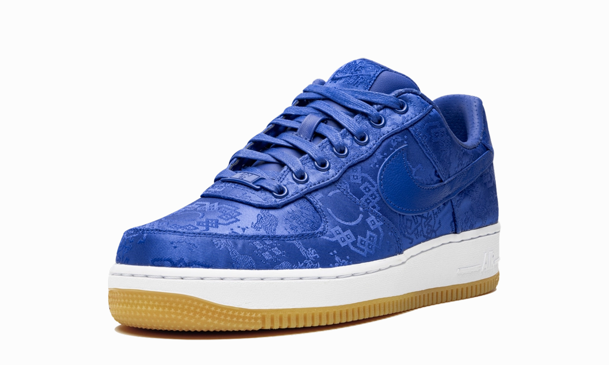 Trail Jog Street Style Air Force 1 PRM "Clot - Blue Silk"