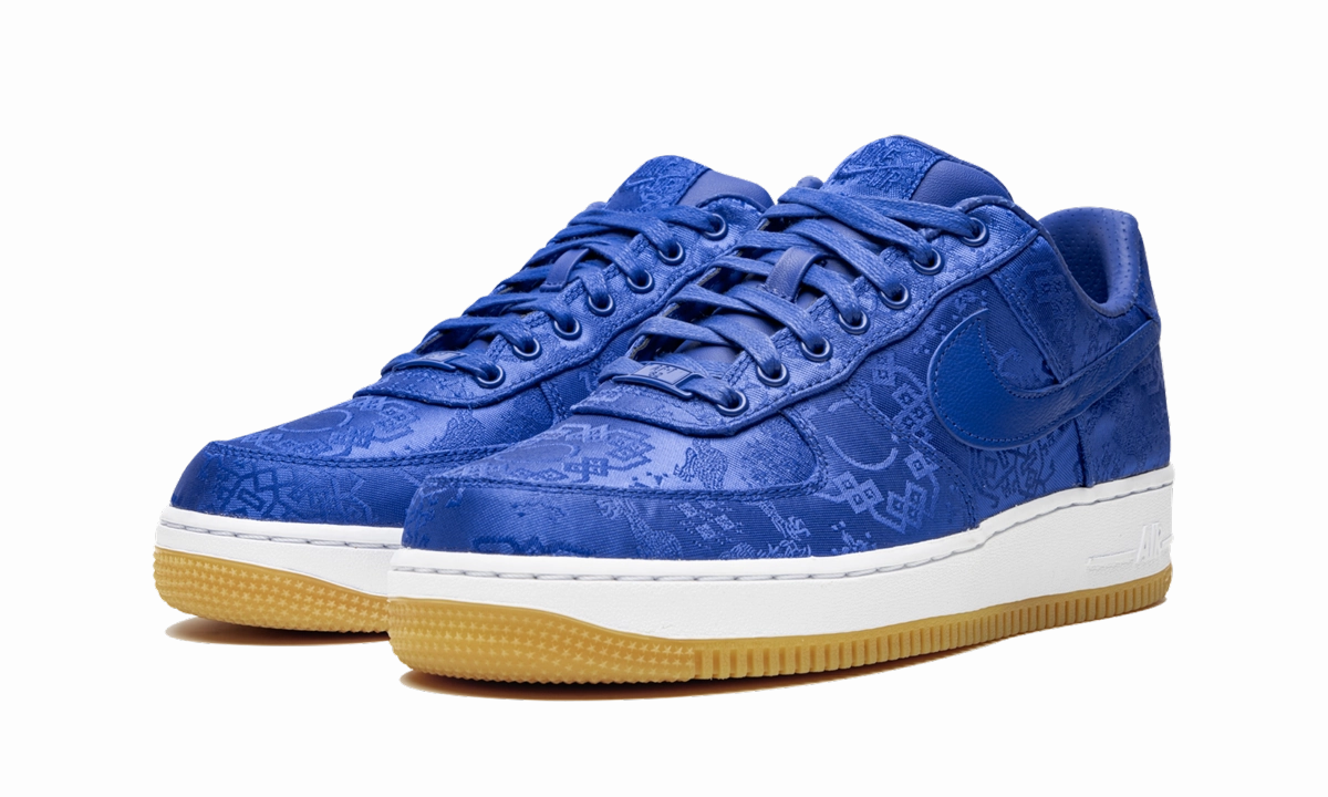 Air Force 1 PRM "Clot - Blue Silk" Retro Style