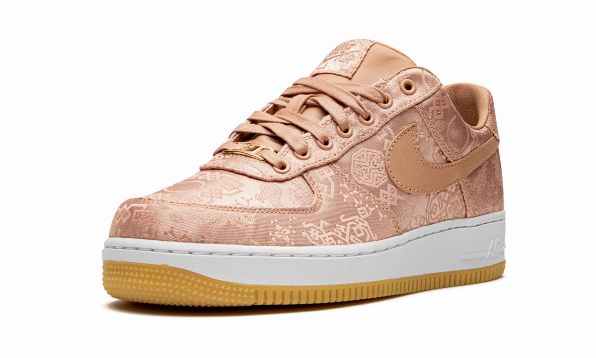 Air Force 1 PRM "CLOT - Rose Gold Silk" Family Run