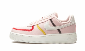 AIR FORCE 1 "07 LX MNS WMNS "Stitched Canvas - Silt Red" Light support Slip On Convenience