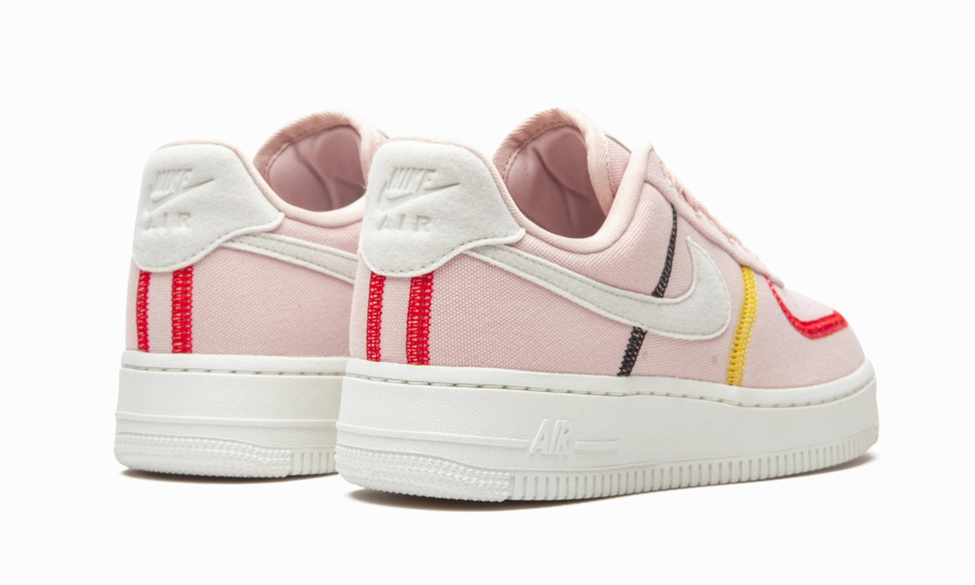 Neutral Look AIR FORCE 1 "07 LX MNS WMNS "Stitched Canvas - Silt Red"