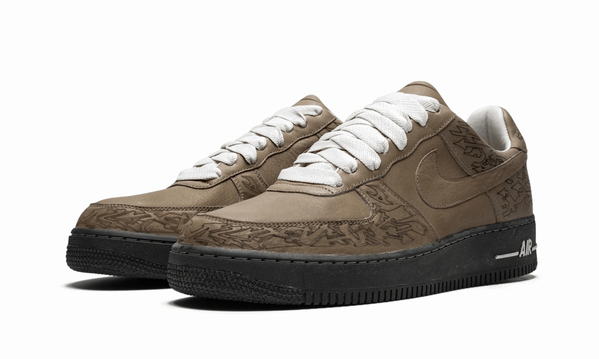 Air Force 1 "STEPHEN MAZE GEORGES" Neutral Base Clean Stitch
