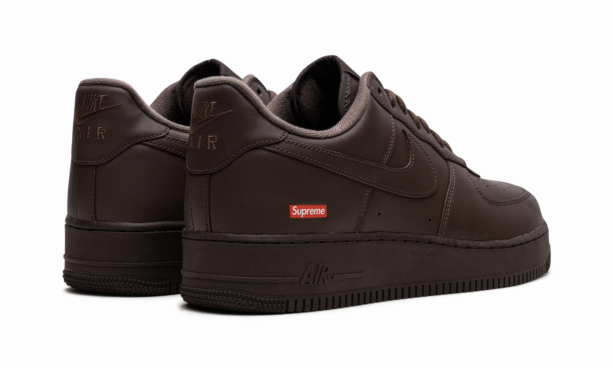 Busy Life Air Force 1 "Supreme - Mini Box Logo Brown"