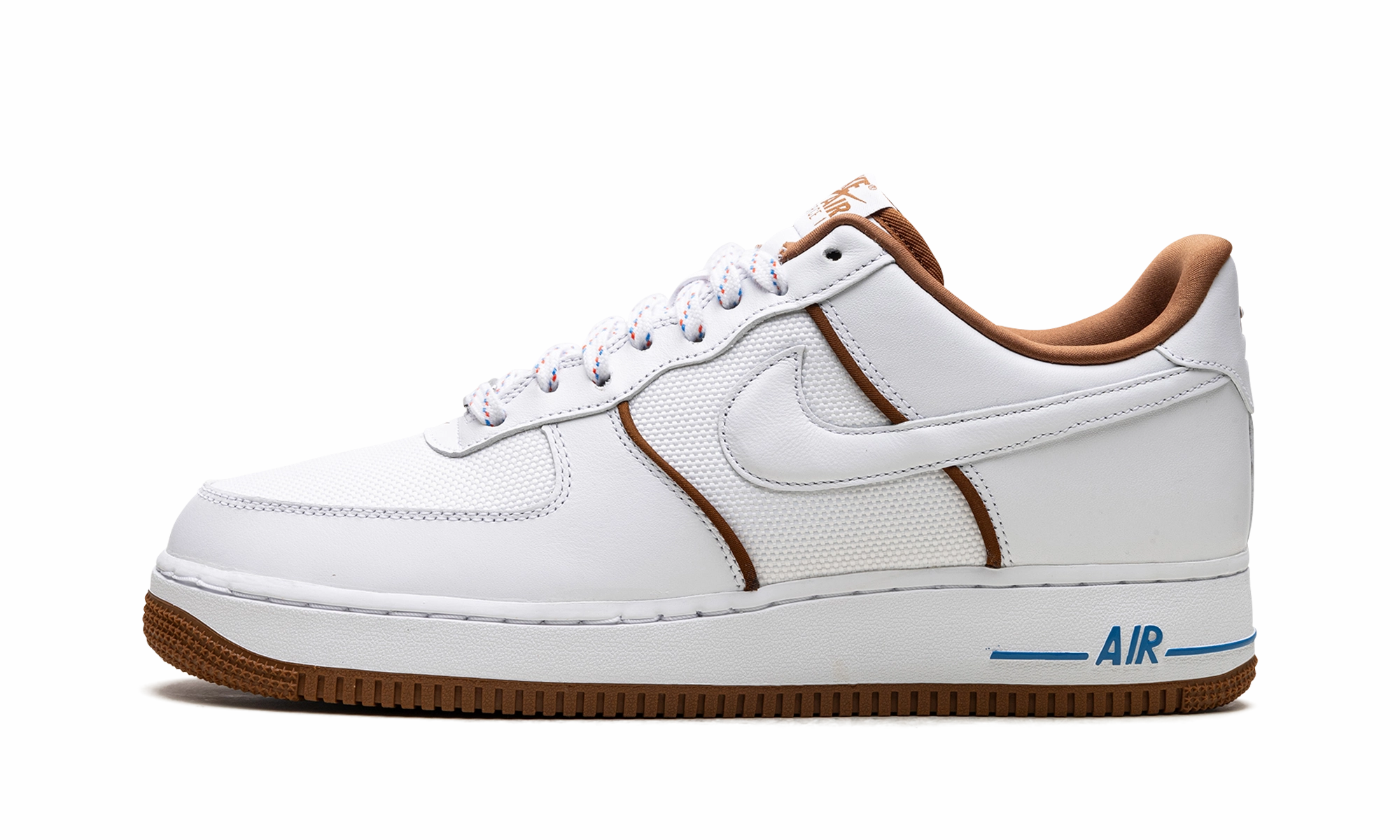 Block Stride Air Force 1 "White / Light British Tan"