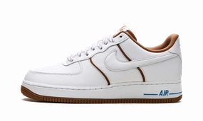Block Stride Air Force 1 "White / Light British Tan"