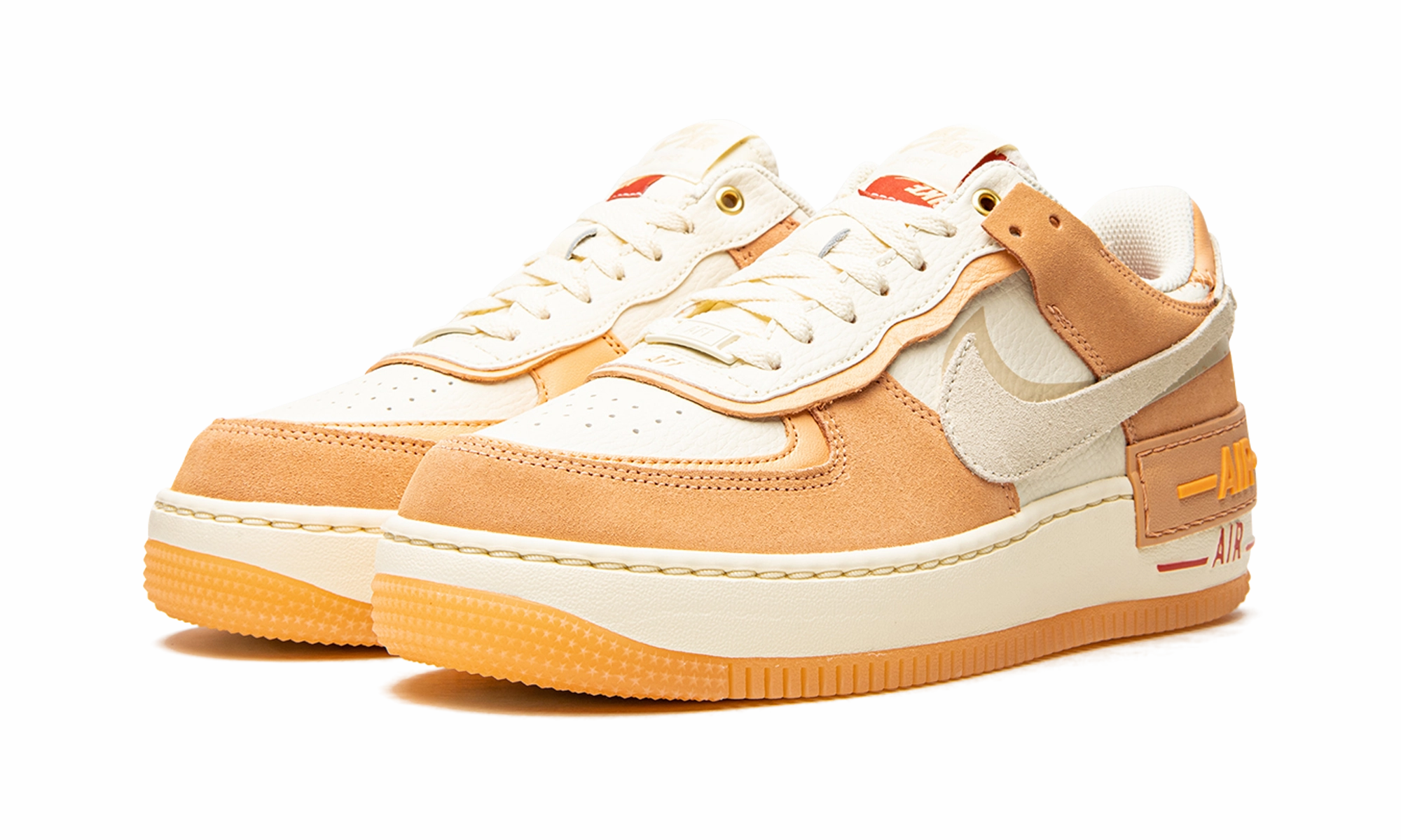 Wood Jog Durability AIR FORCE 1 SHADO MNS WMNS "Sisterhood - Cashmere"