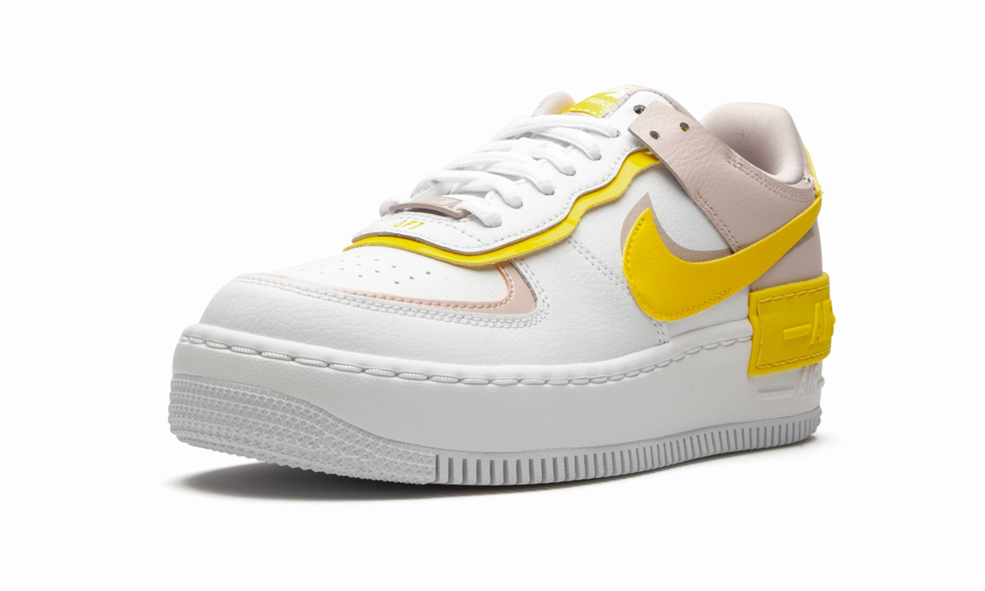 AIR FORCE 1 SHADO MNS WMNS "Sunshine" Lace   Up Leaf Jog