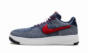 Festival Step Run Meet Air Force 1 Ultra Flyknit Low "Patriots Robert Kraft Wolf Grey"