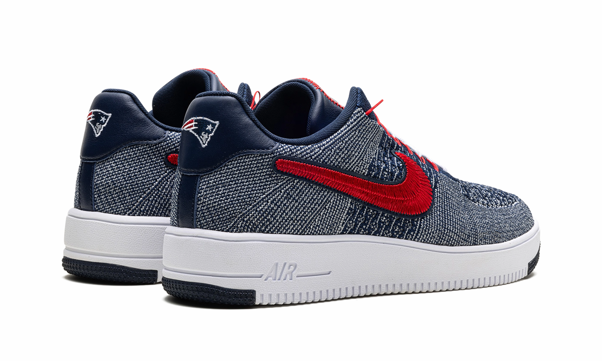 Stable Walk Air Force 1 Ultra Flyknit Low "Patriots Robert Kraft Wolf Grey"