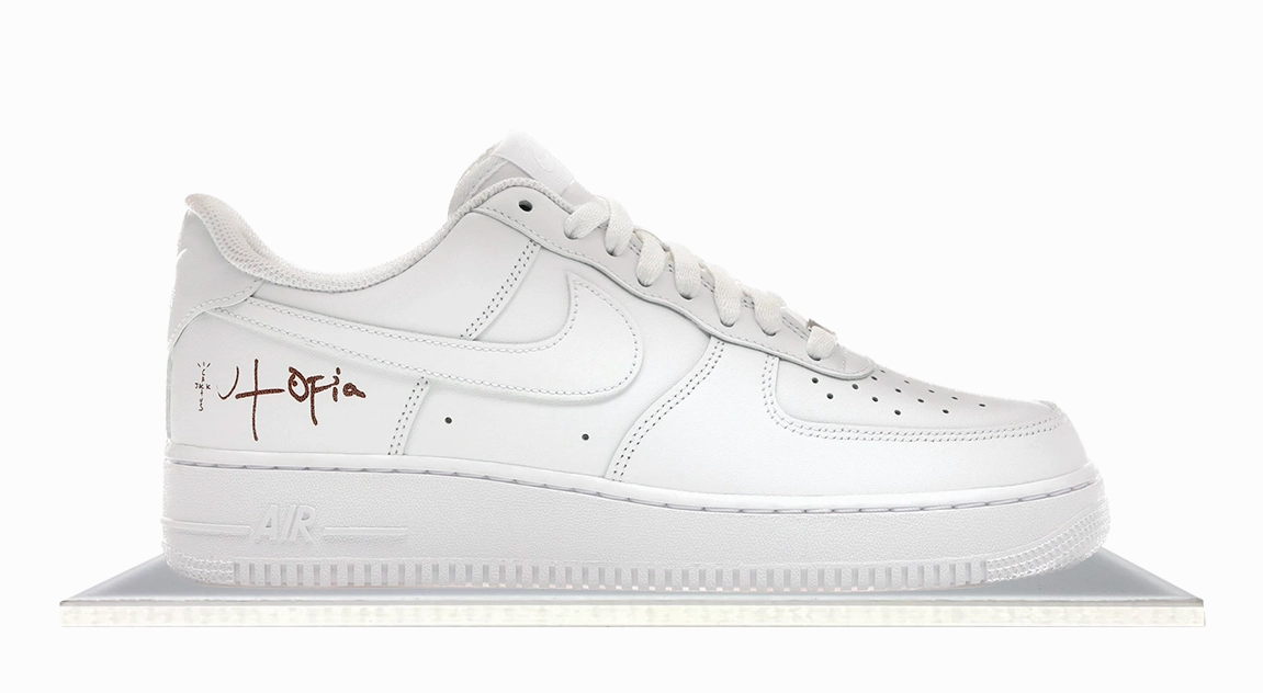 Lace   Up Design Air Force 1 White (Travis Scott Cactus Jack Utopia Edition)