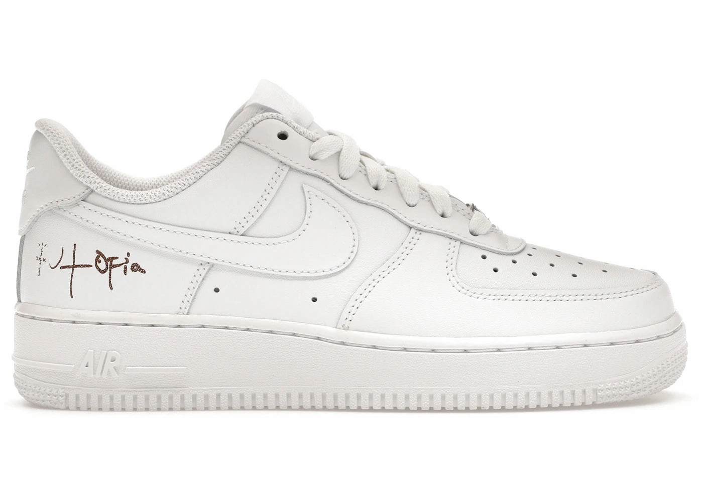 Nike Air Force 1 Low '07 White (Travis Scott Cactus Jack Utopia Edition) (Women'S) Versatile Comfort Shoes
