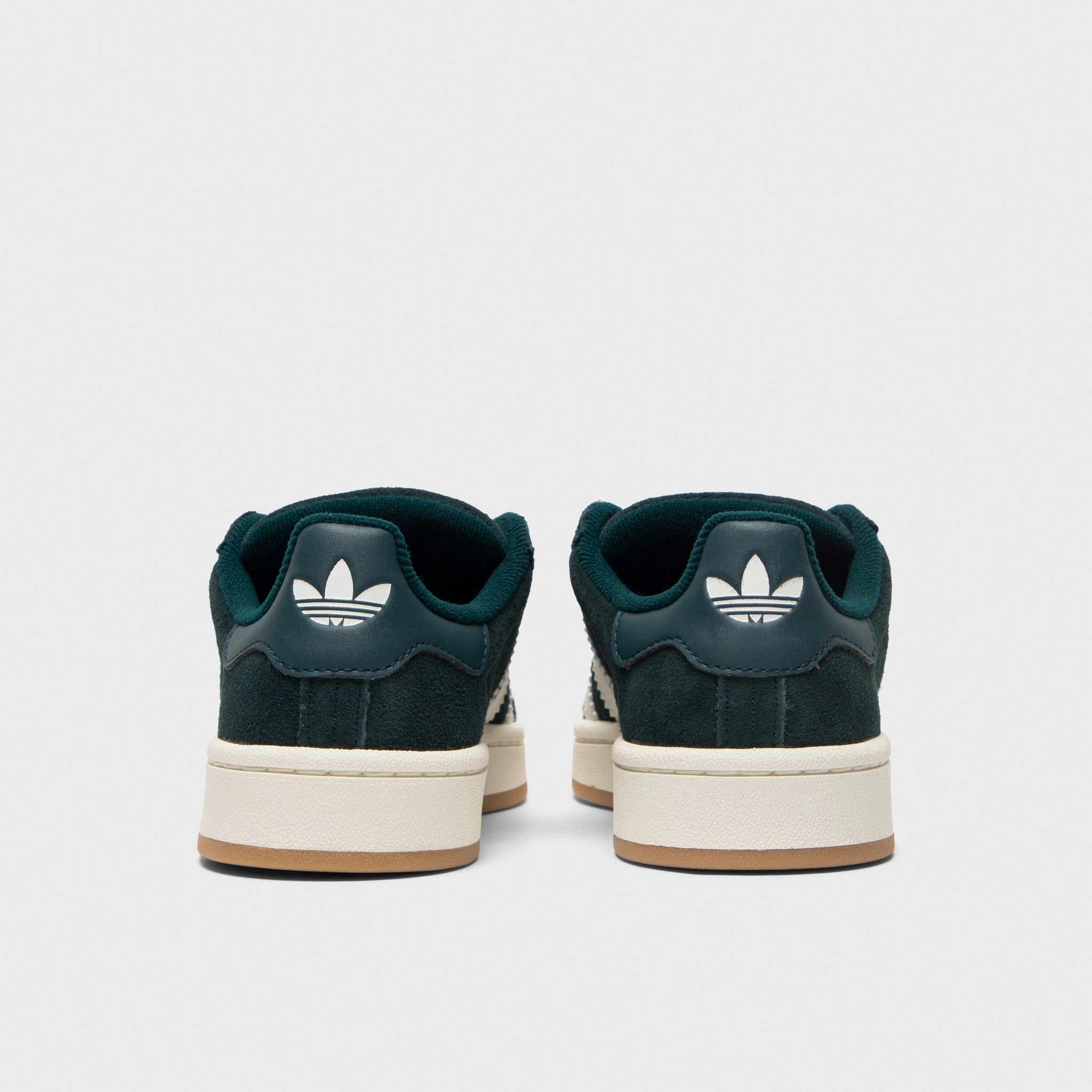 adidas Juniors' Campus 00s Aurora Ivy / White - Gum Velcro straps