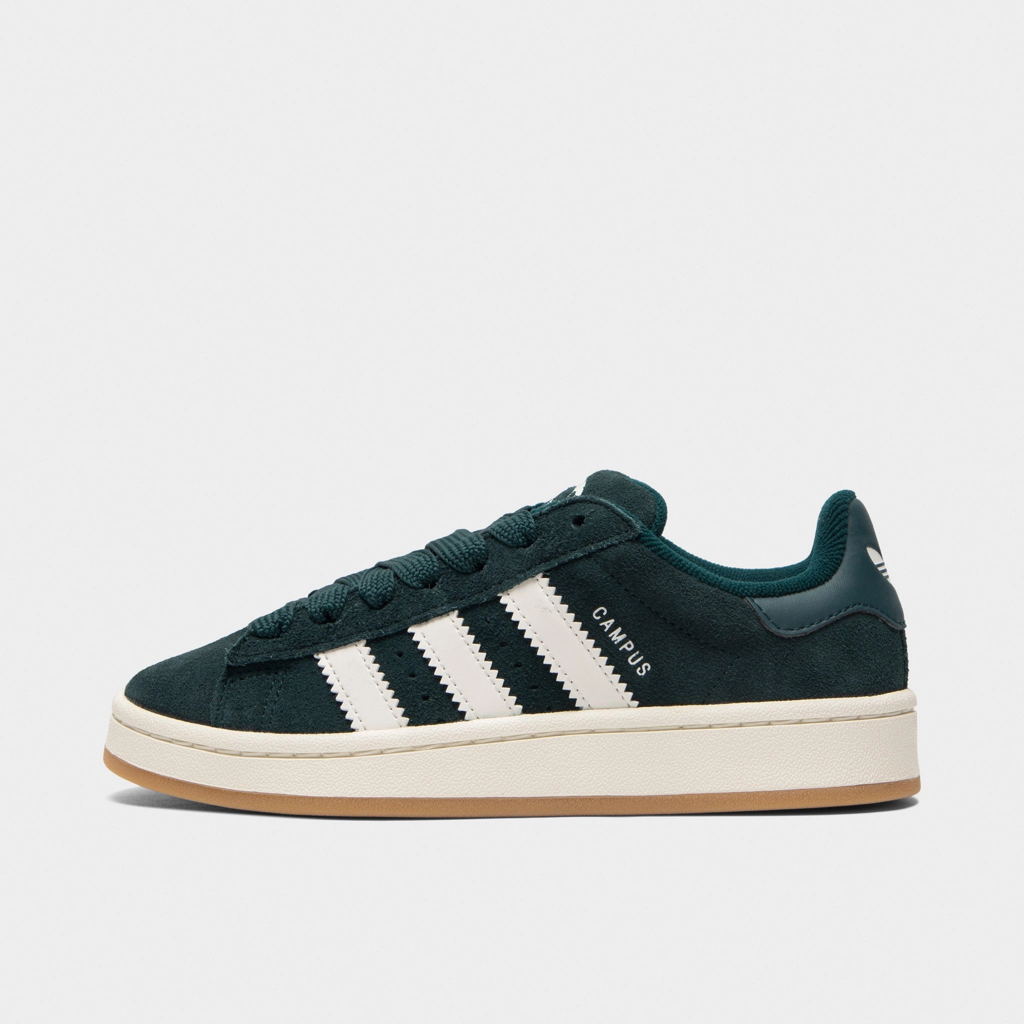 adidas Juniors' Campus 00s Aurora Ivy / White - Gum Snug Ankle Hugger