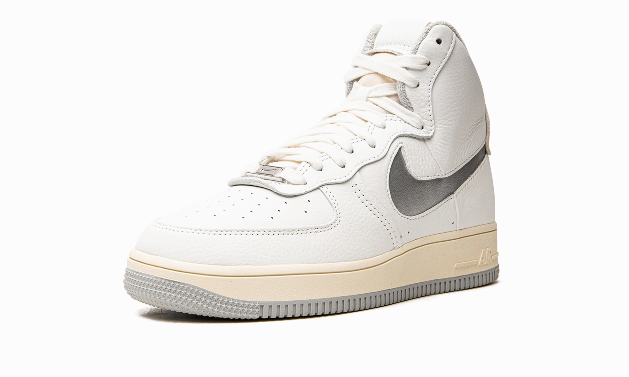 AIR FORCE 1 HIGH SCULPT MNS WMNS "White / Silver" Cool Mesh Durable Fit